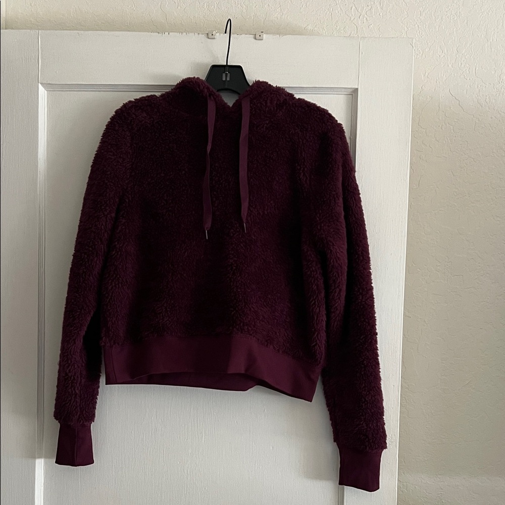 Fifth Sun Burgundy Fleece Hoodie